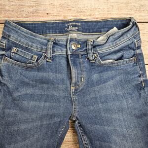 Bass Jeans Women's Sz 0 Denim Blue Medium Wash, Straight Leg Denim, Classic Fit